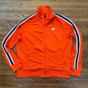 Nike Men's Orange Track Jacket
